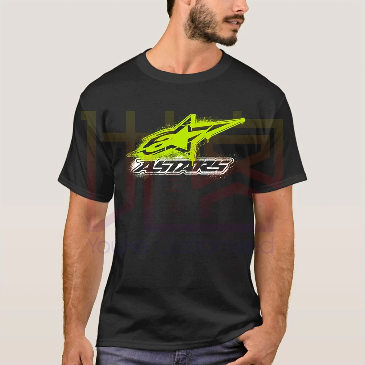 Alpine Star Extreme Atv Dirt Bike Quads футболка крутая Повседневная мужская Унисекс Новая модная