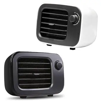 

Household Small Fan Burner Electric Heater Home Office Desktop Heater PTC Heating Mini Household Small Heater Winter Home Tools