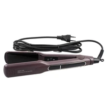 Tourmaline Ceramic Hair Straight Hair Splint Led Display Anions Hair Straightener Temperature Electric Curling Irons Titanium Wi