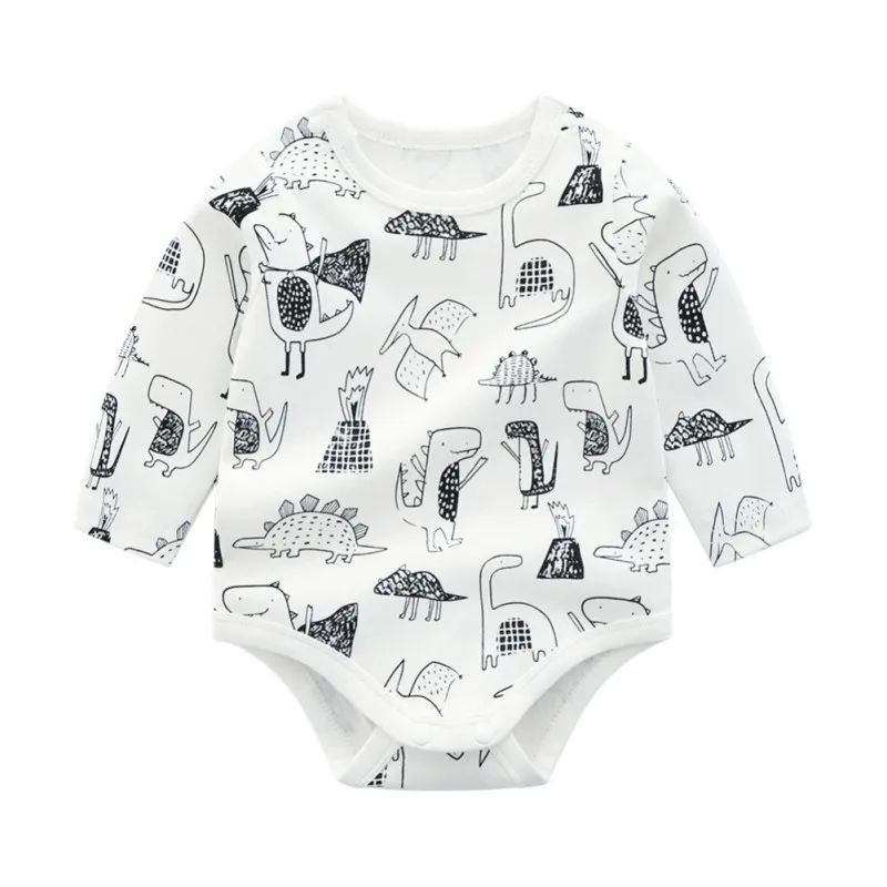 

Autumn Winter Baby Boy Jumpsuits Fashion Casual Newborn Infant Jumpsuits Baby Boy Plaid Print Long Sleeve Rompers