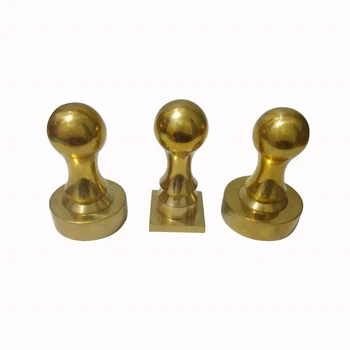

Square and round custom brass stamp wax seal and ink pad 26mm to 60mm