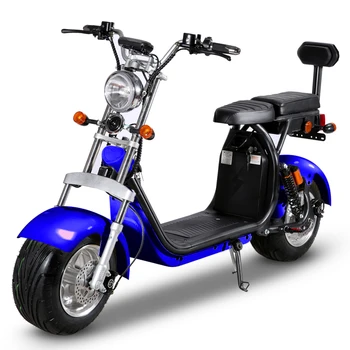 Billige Elektrische Citycoco Motorrad Roller Erwachsene 1500w Tür Zu Tür Lieferung Europäischen Lager