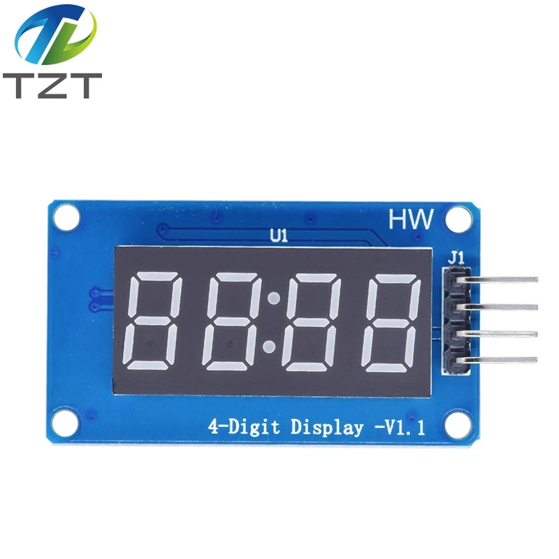 LED Digital Tube Display TM1637 7 Segment 4 Bits 0.36 Inch