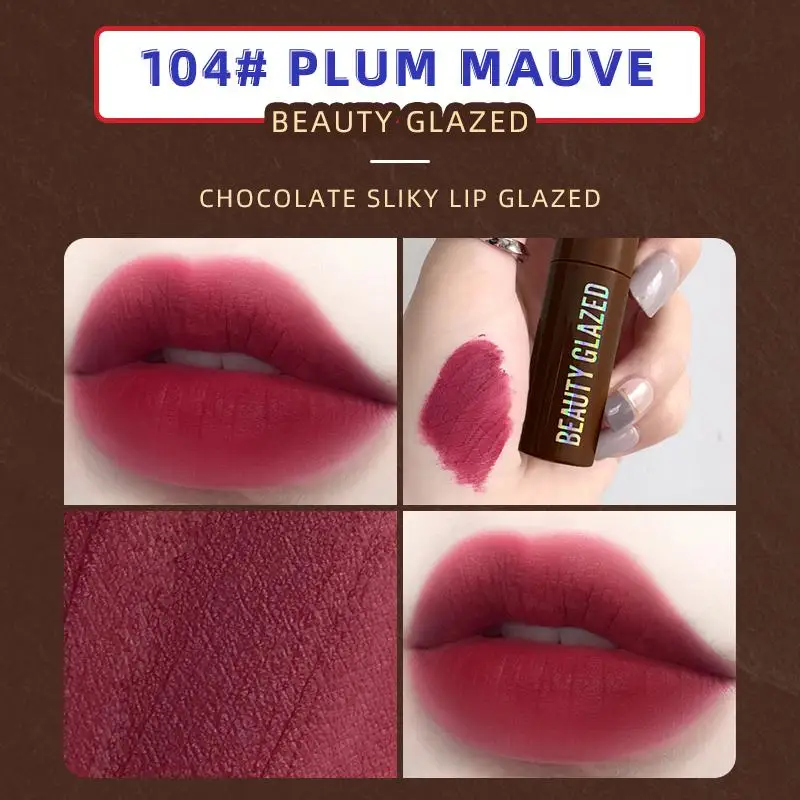 12 Color Sexy Long Lasting Velvet Matte Lip Gloss For Women