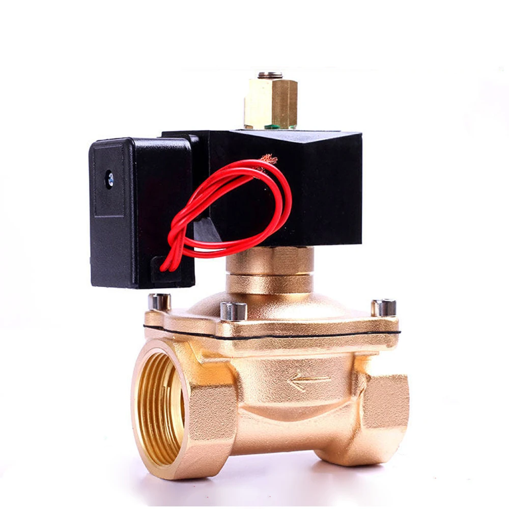 

1-1/4" Solenoid Valve Normally Open 220v 24 hours Working Solenoid Valve No Heating Solenoid Valve