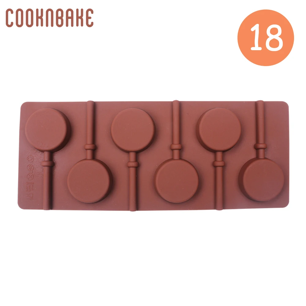 COOKNBAKE силиконовая форма для конфет, леденцов, шоколада, сахара, форма для леденцов, тортов, декоративная форма, круглая форма для печенья, кондитерских изделий, инструмент для выпечки - Цвет: CDY-047
