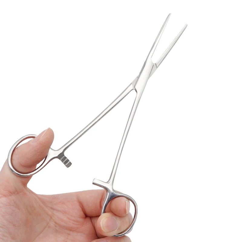 Animal Cage Clamp Orthopedics Instruments 1 Pc Stainless Steel Hemostatic Clamp Forceps Surgical Forceps Surgical Tool Kit Locking Clamps Fishing Pliers Hv3N