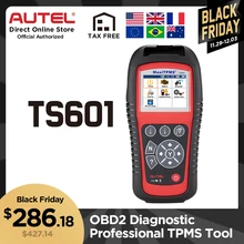 AUTEL TS601 MaxiTPMS инструмент OBD2 сканер считыватель кода датчик переобучения сброс автомобильной активации ECU перепрограммирование диагностический инструмент