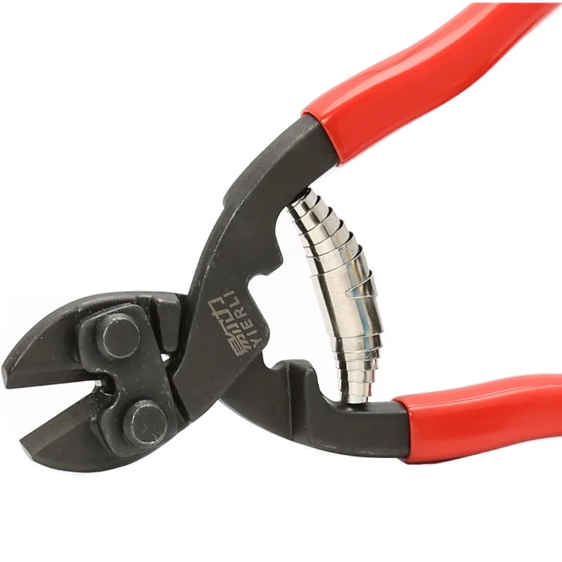 

Bolt Cutters Steel Wire Pliers Mini Bolt Cutters Bent Nose Plier Cable Cutters 200MM Small Bolt Cutters Iron Wire Clamp