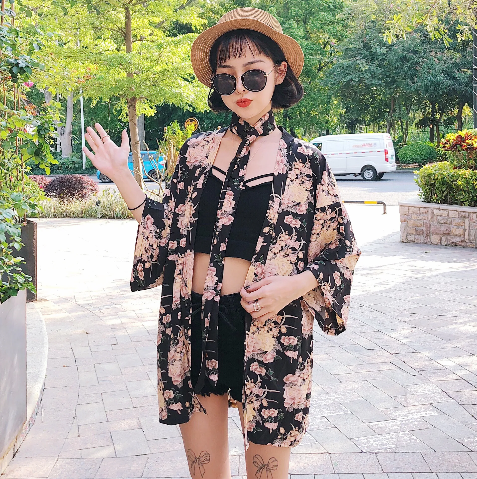 Традиционное японское кимоно туристическая куртка платье японский Южная Корея одежда кимоно Японские kebaya традиционные ropa hanбок
