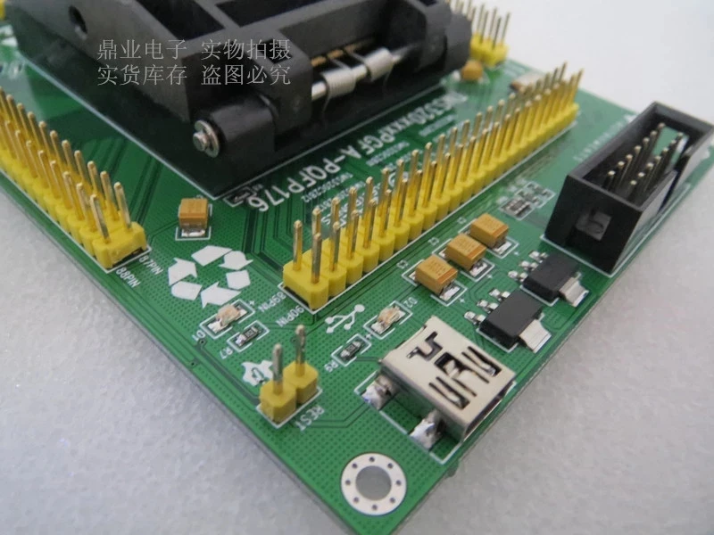 US $185.40 Original TI IC Test Seat TMS320F283354325TMS320C28234 Burning Programm Socket Adapte