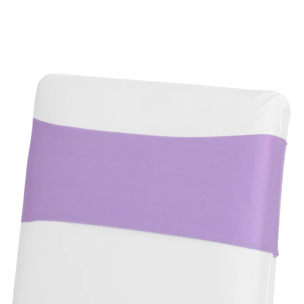 10 шт. Стул стрейч спандекс лента Свадьба лайкра для чехлы для стульев для свадьбы украшения вечерние ужин лента на Банкетный стул