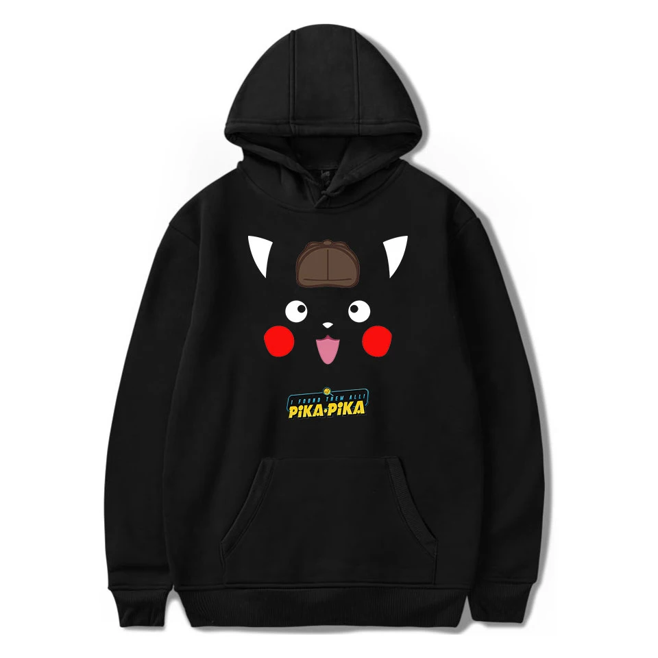

2020 New Fashion Dapikachu Anime HoodyMen's Pullover Jacket Kachu Boy/Girl Cute Sweatshirt Casual Long Sleeve Casual Wear