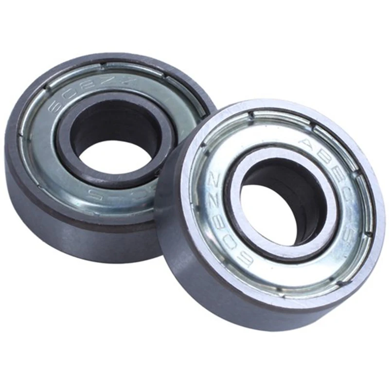 

HOT Skate Bearing 608ZZ Wheel and Longboard Skate Bearings, Double Armored, Silver, 100 Pieces