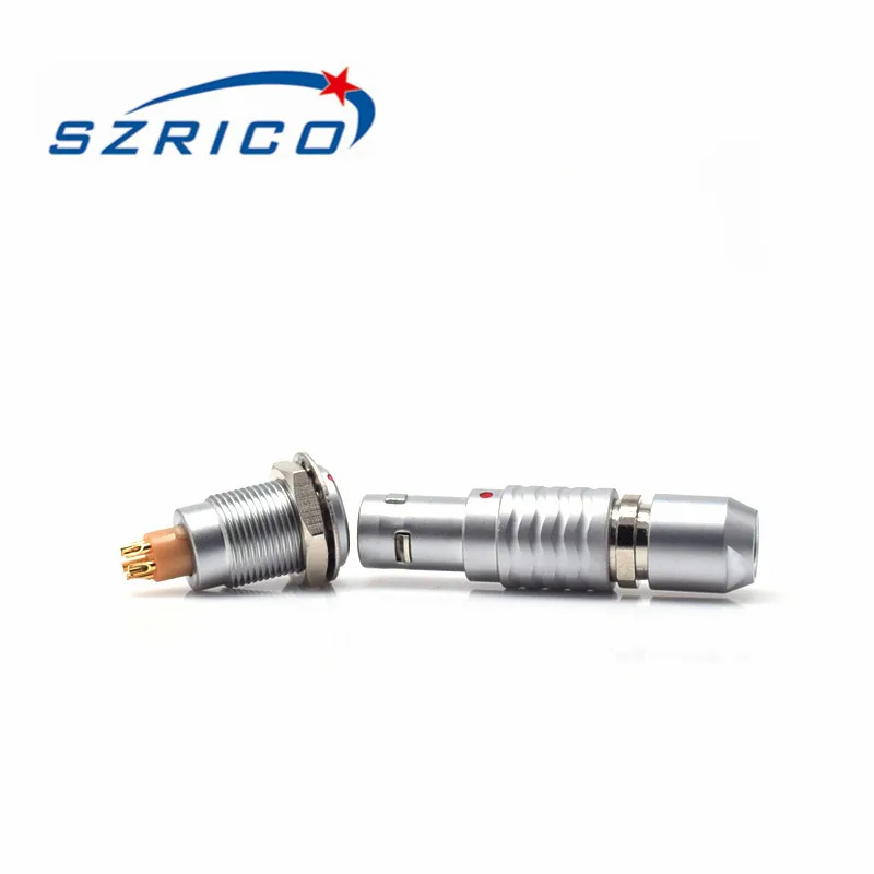 Plug and припоя Розетка Пуш-ап M12 FGG/яйцо 1B 5 Pin электронные мужской женский авиационный Промышленный разъем - Цвет: Plug and Socket