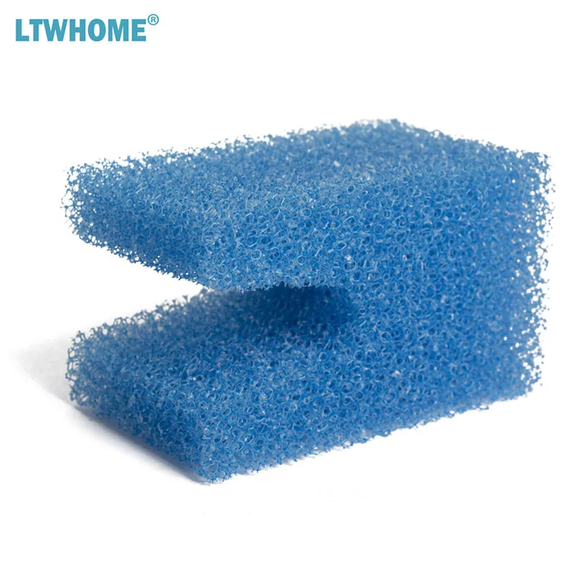 LTWHOME дизайн аквариума механические губки совместимы с Ferplast Blumec 07 губки подходят для внутреннего фильтра Bluwave