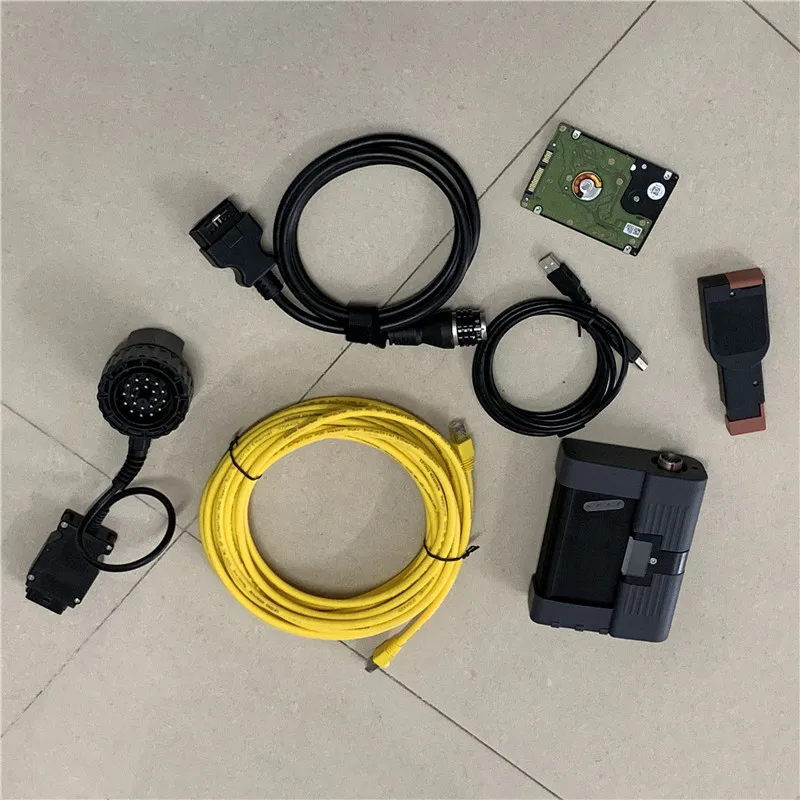 3in1 MB star c4 sd c4 herramienta de diagnóstico para BMW Icom A2 B C con el software más nuevo hdd