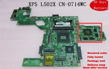 

LAPTOP SYSTEM BOARD For Dell XPS 15 L502X Motherboard laptop motherboard CN-0714WC 714WC 100% TEST OK
