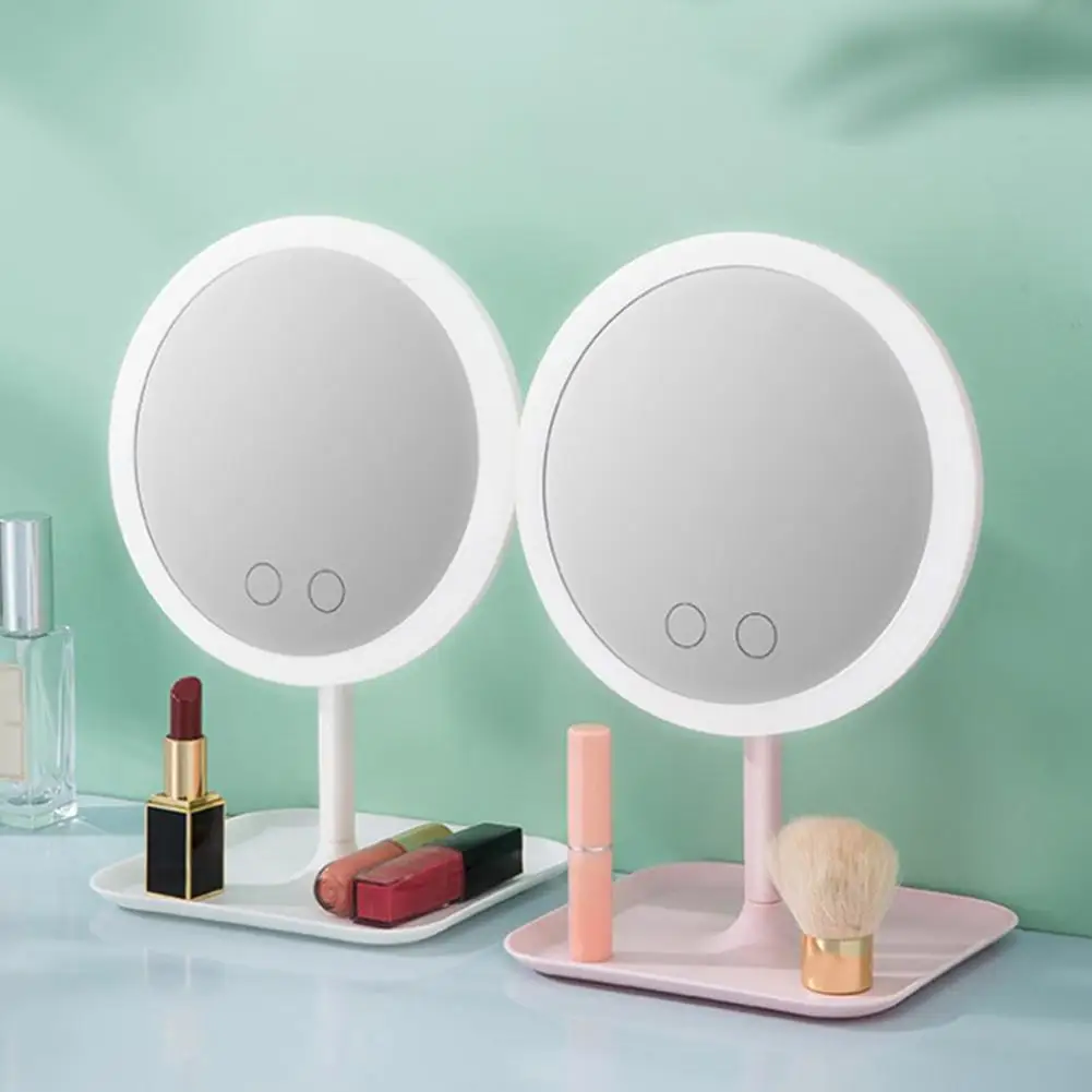 Перезаряжаемое зеркало для макияжа со светодиодсветильник кой 5 В/1 А|Зеркала