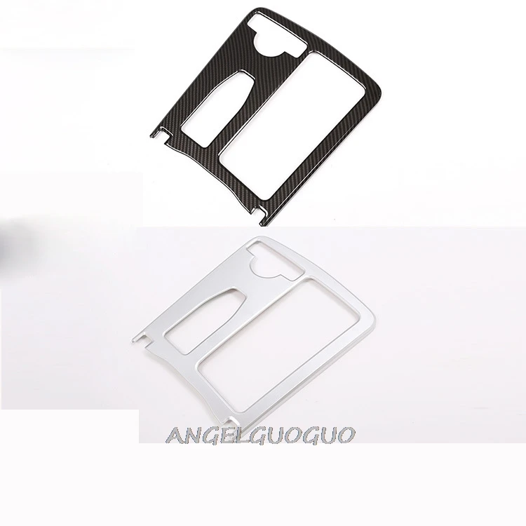 Car Styling For Mercedes Benz C class W204 E Class W212 ABS sticker Water Cup Holder Panel Decoration cover Trim( LHD