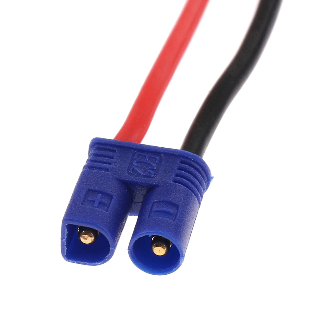 RC Battery Charge Cable EC2 Male to 4mm Banana Plug Connector Plug