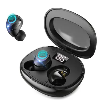 

Bluetooth Headphones 9D Stereo Wireless Earbuds Headsets Sports Waterproof Earphone Touch Control Headsets With Microphone