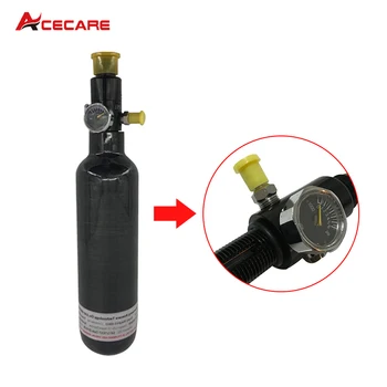 

AC303561 Pcp Carbon Fiber Cylinder 0.35L Paintball Tank 350cc Air Rifle/Airsoft/Airforce Regulator Breathing Apparatus Acecare