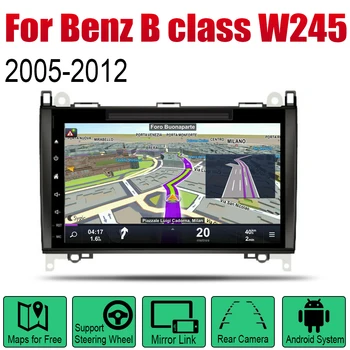 

Auto DVD Player GPS Navigation For Mercedes Benz B class W245 2005~2012 NTG Car Android Multimedia System Screen Radio Stereo