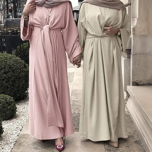 ZANZEA Muslim Dresses Eid Mubarak Kaftan Dubai Abaya Turkey Fashion Hijab Dress Islam Clothing Maxi Sundress For Women Vestidos 1