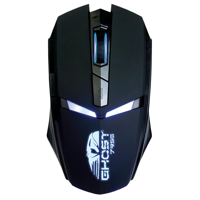 Мышь Oklick 795G GHOST черный оптическая(2400dpi) USB игровая(5but