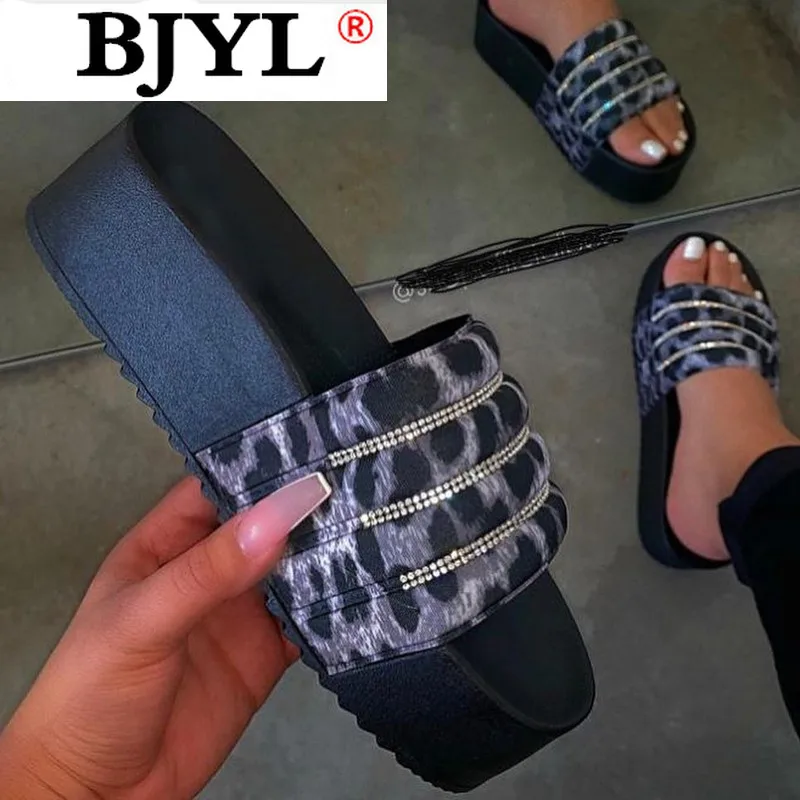 Summer Beach Bling Crystal Rome Ladies Sandals Rhinestone Platform Mixed Color Cutouts Wedges Women Shoes Woman | Обувь