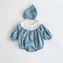 Monos de manga larga para bebé y niña, peleles de princesa, monos para niño