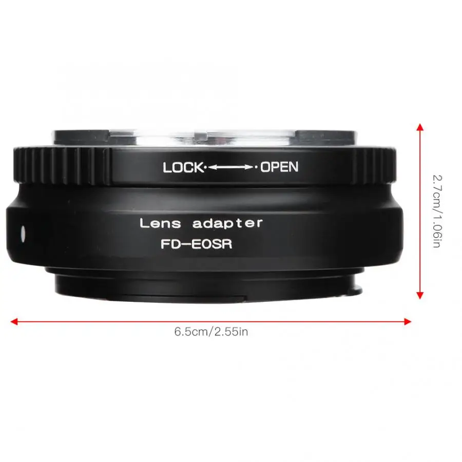 Для FD-EOSR металлическое переходное кольцо для Canon FD Крепление объектива для Canon EOS R полная Рамка беззеркальная камера держатель объектива адаптер объектива