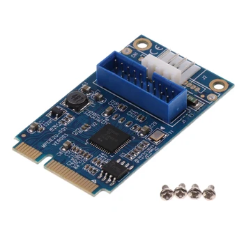 

Motherboard Mini PCI-Express to USB 3.0 19 pin Expansion Card Adapter
