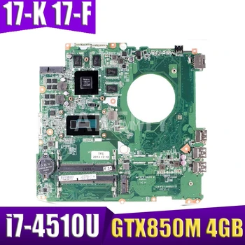 

DAY31AMB6C0 Mianboard For HP Envy 17-K 17-F Laptop Motherboard 763727-001 GTX850M 4GB GPU i7-4510U CPU