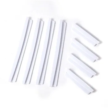 

EIDRAN8pcs High Quality Flexible Rubber Car Accessories Door Edge Guard Strip Scratch Protector Anti-collision Trim