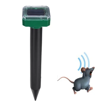 

1pc Ultrasonic Solar Power Mouse Repeller Outdoor Garden Yard Mole Rat Rodent Farm Keep Animals Away Anti Mouse Device