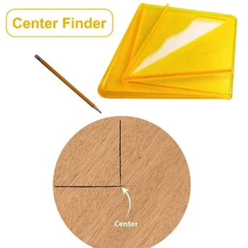 

Plastic Woodworking Center Finder for Square Round Octagon Hexangular Shaped Material Health99