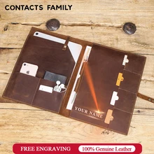 Чехол из натуральной воловьей кожи для iPad Pro 12,9 дюйма, чехол-книжка с карандашом, Карманный чехол для телефона 12,9 дюйма