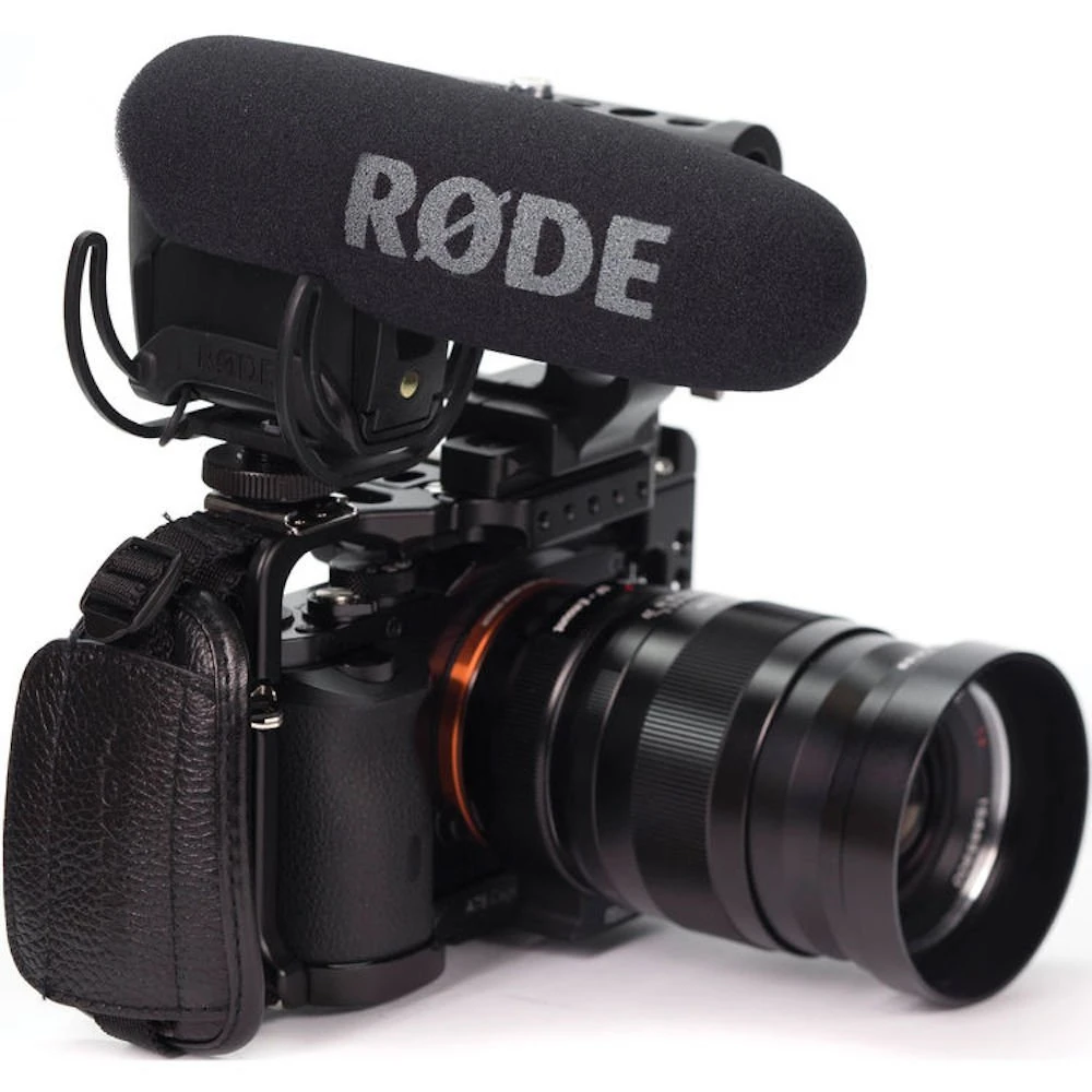 Для Rode VMPR VideoMic Pro R с Rycote Lyre Shockmount микрофоном для Canon Nikon Lumix Sony DJI Osmo DSLR камеры |
