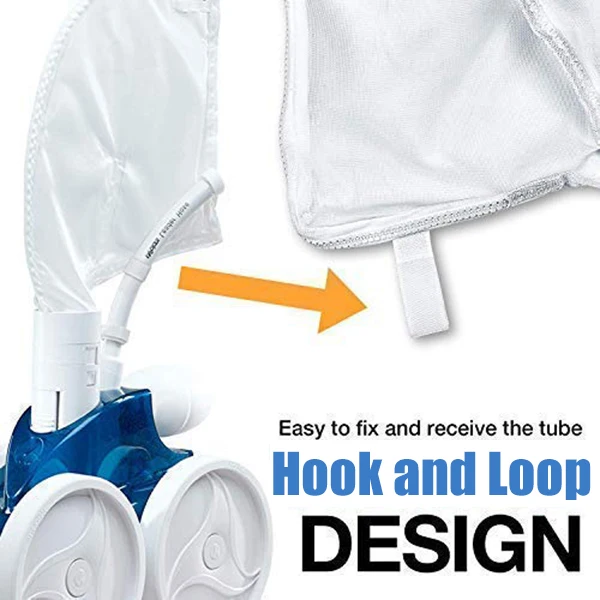 

2pcs All Purpose Cleaning Bags Compatible for Polaris 360 380 Pool Cleaner Zipper Bag HYD88