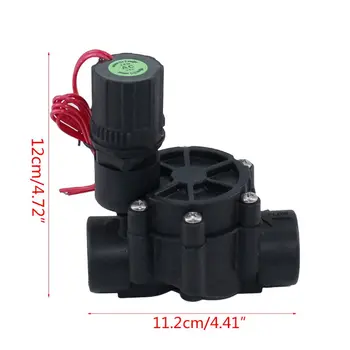 

3/4\" 1\" Normally Closed Solenoid Valve 220V/24V Nylon Water Valve for Garden