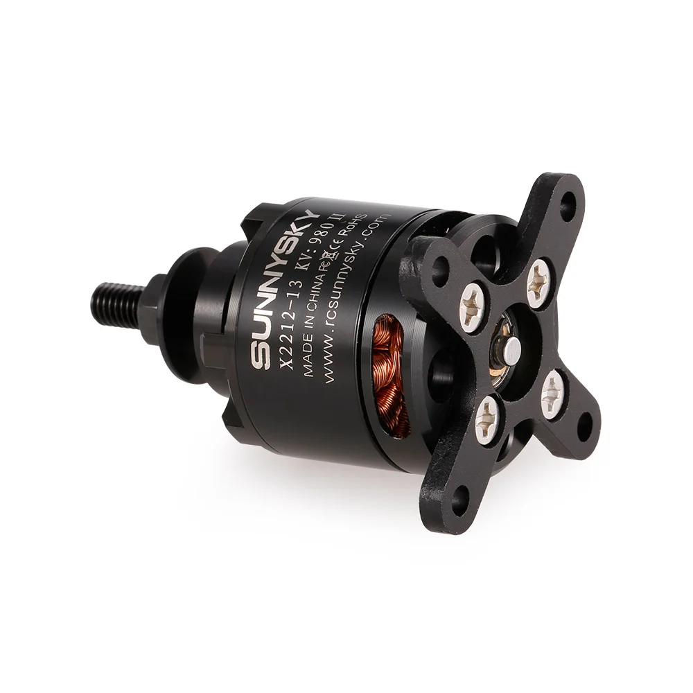 X2212 980KV II 2-4S бесщеточный двигатель для радиоуправляемого самолета с неподвижным