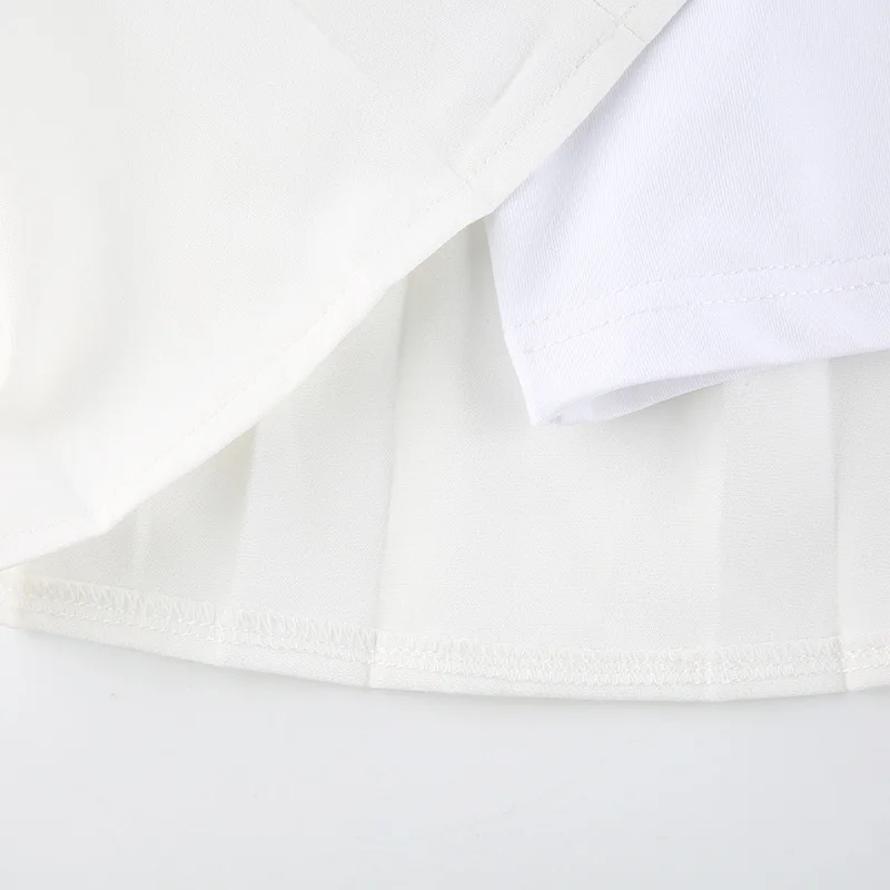 Women’s Pleated Mini Skirt – Elastic Waist Short Skirts