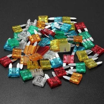 

60pcs Mini Blade Fuses Auto Car Truck Assortment Fuse Kit 5A 10A 15A 20A 25/30A mini blade fuse