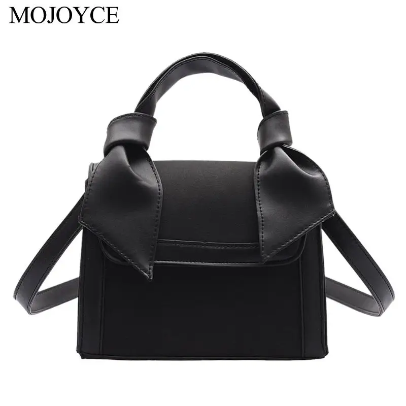 

Women Shoulder Messenger Top-handle Bag PU Leather Solid Color Crossbody Handbags 2020 Fashion Ladies Elegant Shopping Purse