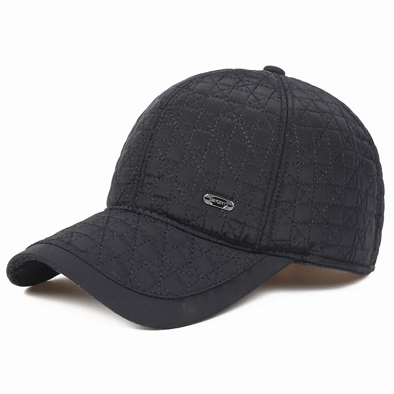 Новинка, модная теплая Бейсболка, осенняя и зимняя шапка с защитой ушей, холодная старая шапка, спортивные шляпы для отдыха, толстые шапки