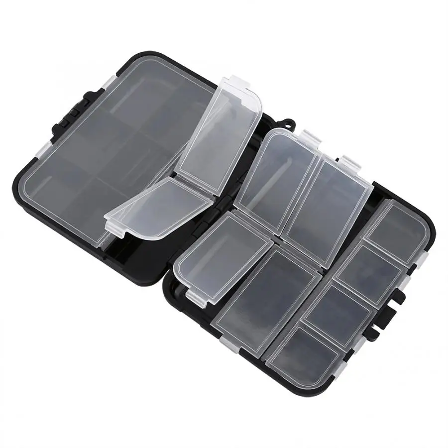Fishing Tackle Boxes Fishing Box for Baits Double Sided Plastic Lure