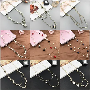 

20 Pcs/lot fashion classical mix random color women alloy necklace lot jewelry wholesale 200801-86
