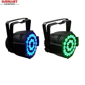 

2pcs/lot 24X15W RGBWA 5in1 LED Par lights with DMX512 Sound Control dj disco bar Projector stage light
